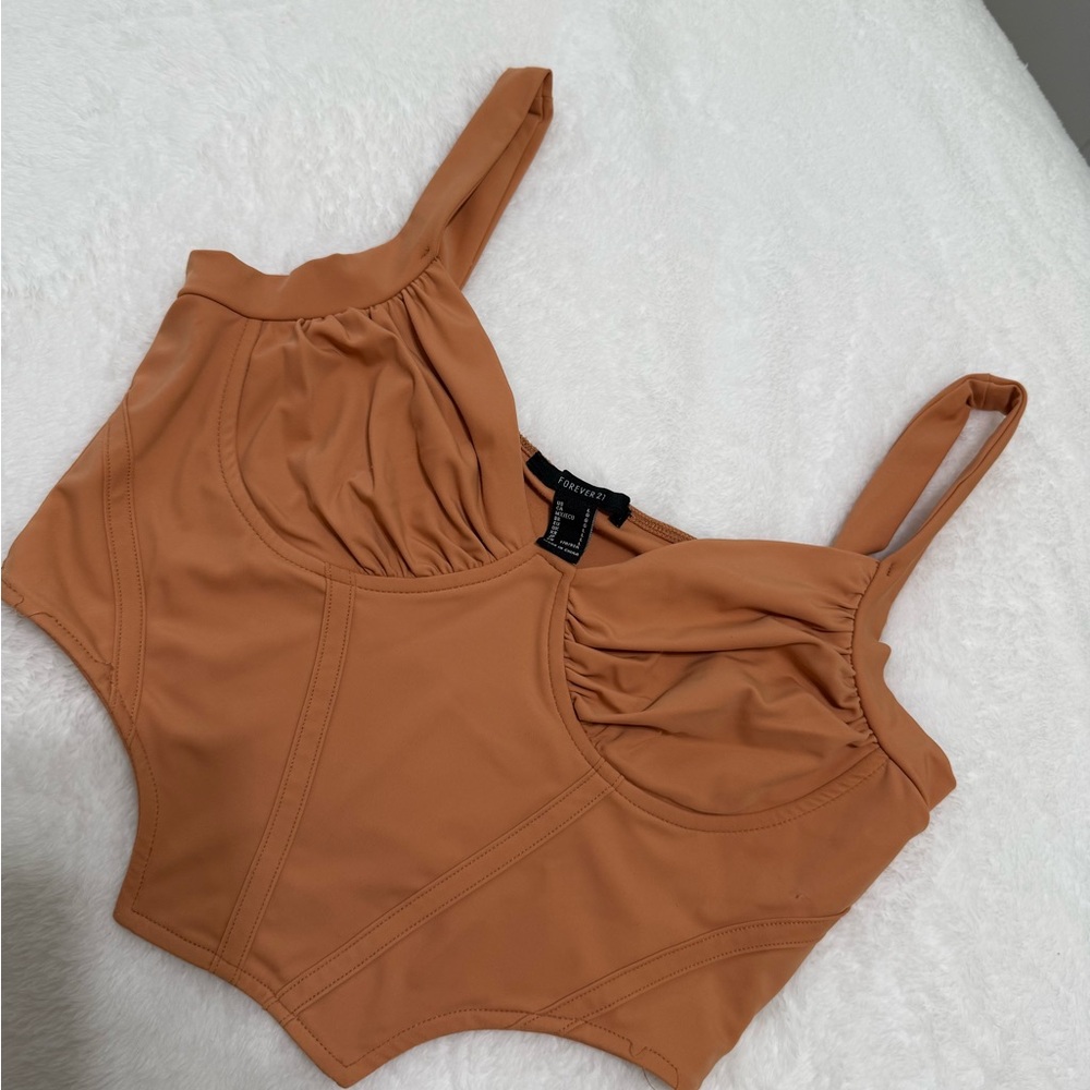 Forever 21 Tan Bikini Classic Swimwear